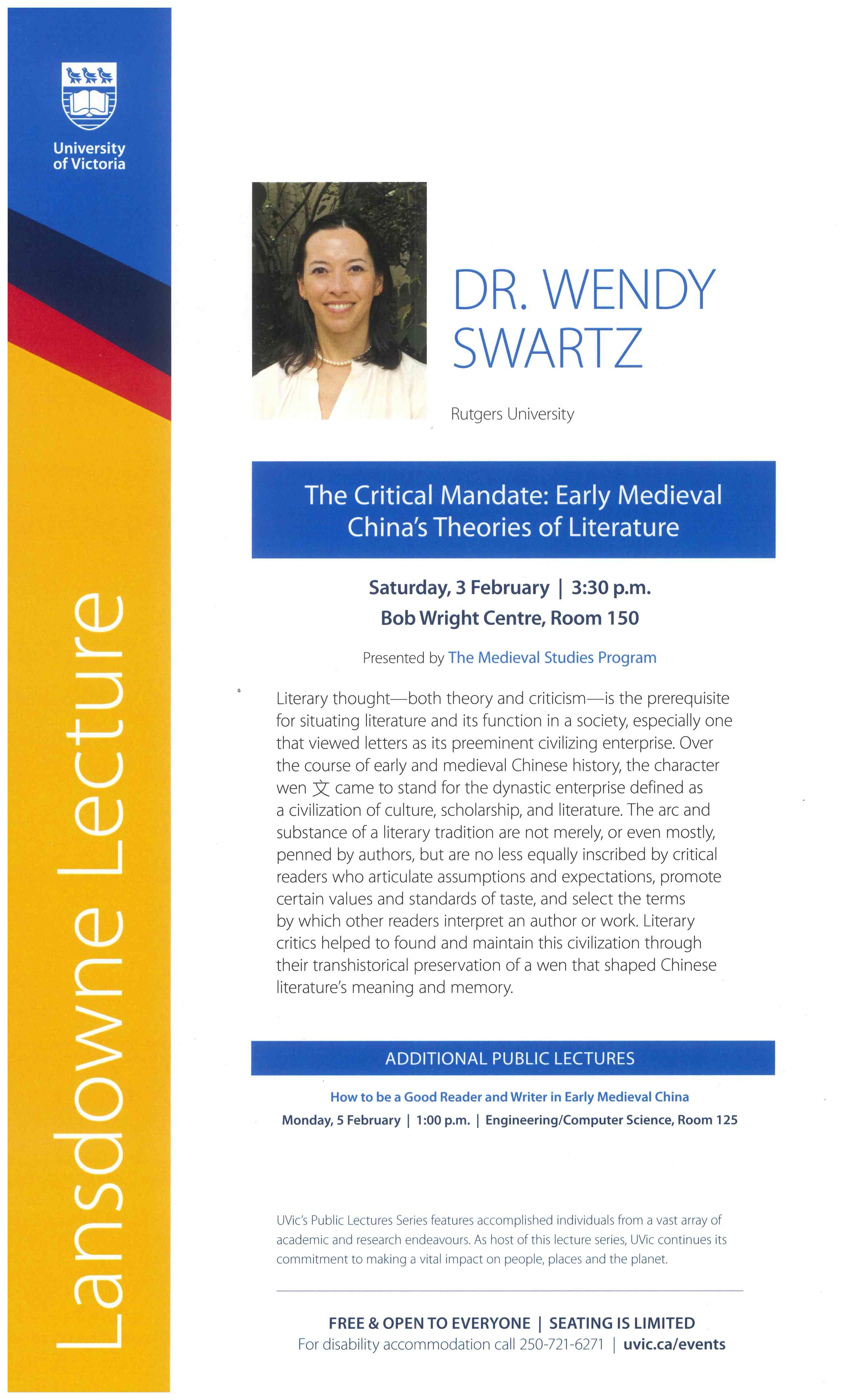 Lansdowne Lecture